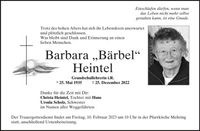 Barbara Heintel 25.12.22